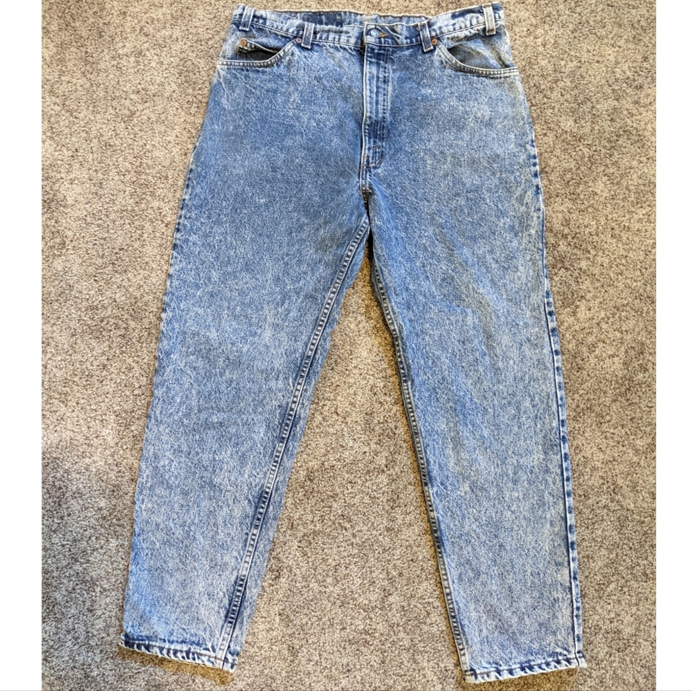 Levi Strauss Acid Wash Denim Size 38/30